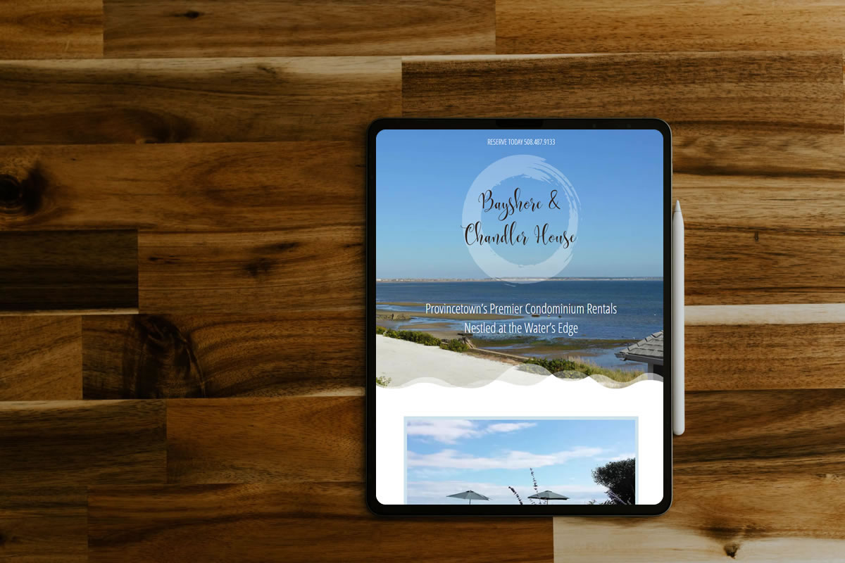 Bayshore Rentals Provincetown WordPress Website